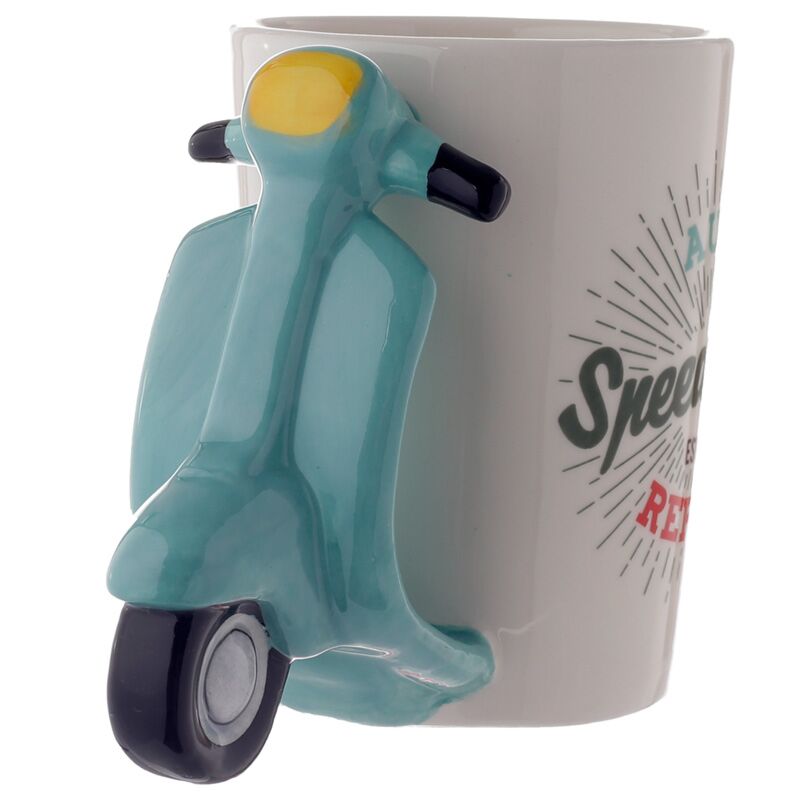 Mug à Anse Décorée - Scooter