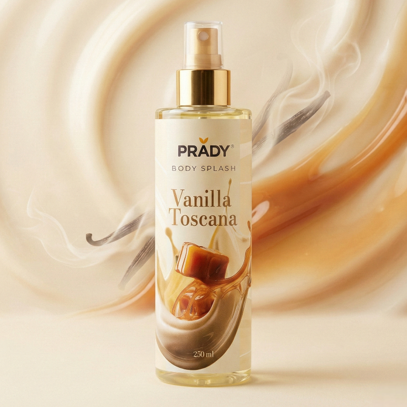 BODY SPLASH "VANILLA TOSCANA" DE PRADY