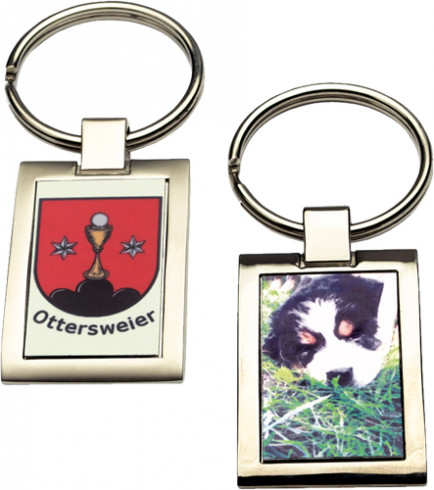 Porte-clés métal personnalisable