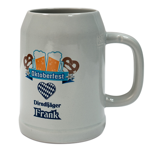 Chope à bières gris 500ML