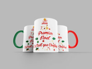 Mugs en céramique — Mon Premier Noël mug blanc