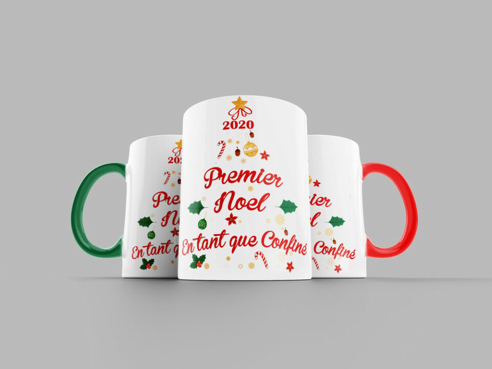 Mugs en céramique — Mon Premier Noël  mug blanc