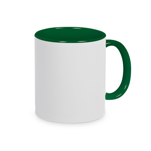 Mugs en céramique — Votre design anse verte