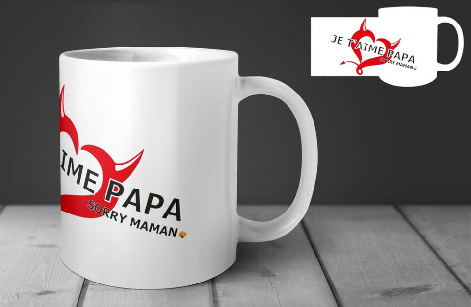 Mugs Maman- Papa (Gp-Gm) — Mug je t aime papa