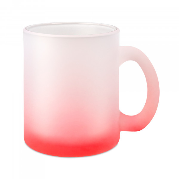 Mug coloré dégradé — Rouge